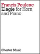 ELEGIE FRENCH HORN SOLO cover